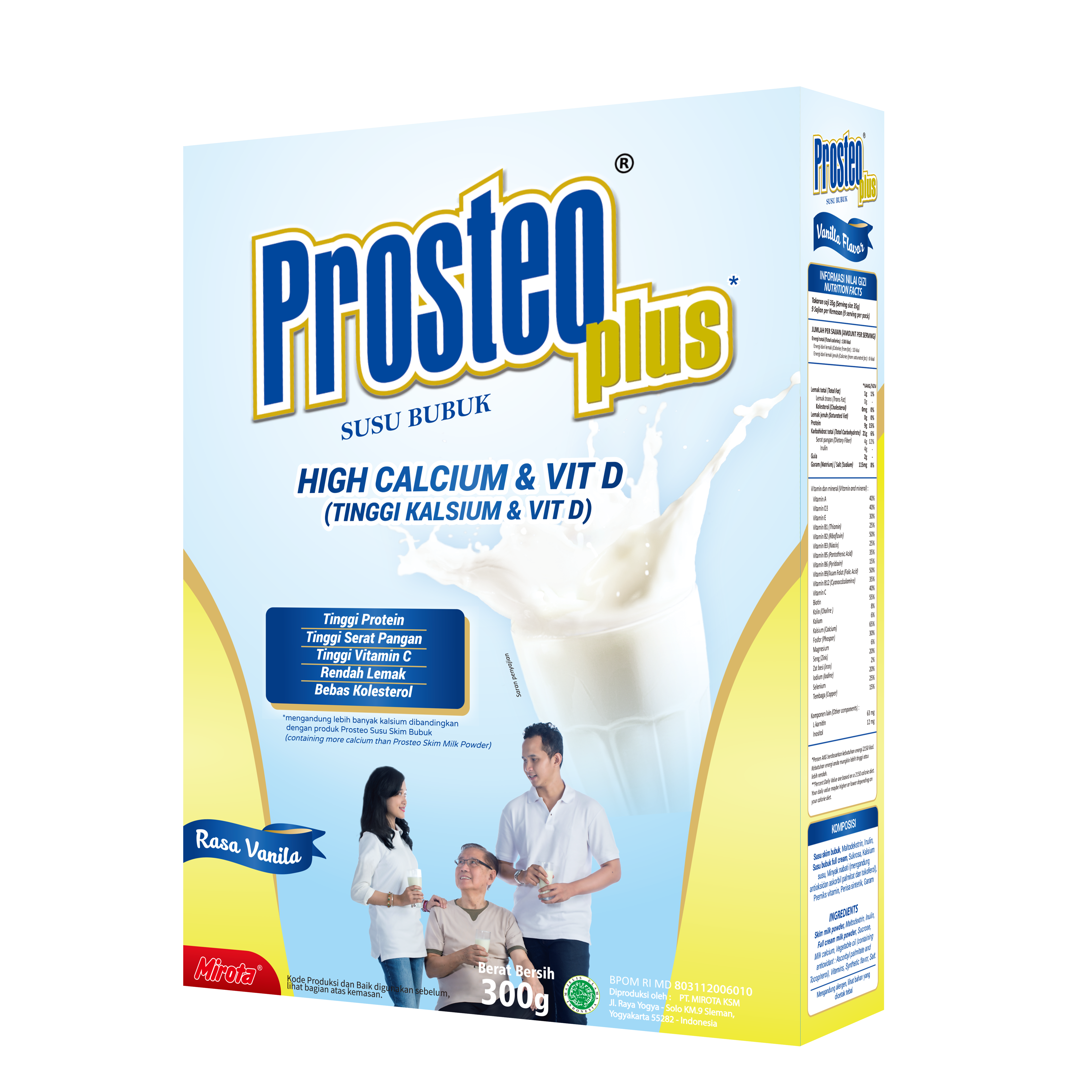 Prosteo Plus, susu untuk menjaga kesehatan tulang dan gigi